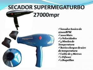 Secadora Super Mega Turbo 27000 Rpm