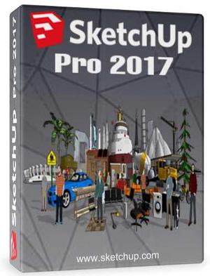 Sketchup Pro 2017 + V- Ray 3.4 Original Licencia Permanente