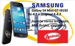 Software Samsung S4 Mini Gt-i9192 Stock Rom Kikat 4.4.2 Ofic