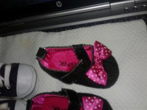 2 Pares De Zapatos De Bebé Talla 16