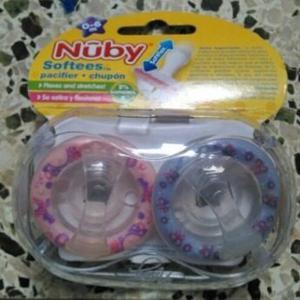 Chupon Nuby Flex De Cereza Set De 2