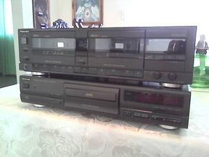 Deck Y Cd Player Technics Sonido Tocadiscos