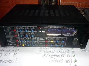Digital Stereo Echo Mixing Amplifire Modelo K100