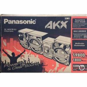 Equipo Sonido Panasonic Scakx78pn