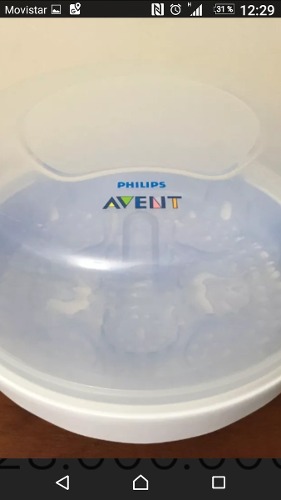 Esterilizador De Teteros Marca Avent Para Microhondas