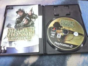 Juego Original Medalla De Honor Frontline Ps2