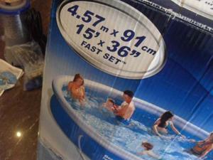 Piscina Bestway 4.57 Mt X 0,91 Cm. Un Solo Uso