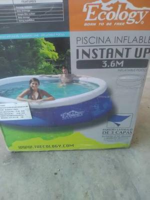 Piscina Inflable Ecology Instant Up 3.6m Nueva
