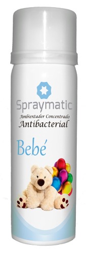 Spraymatic - Ambientador Antibacterial - Bebé - 50g