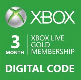 Xbox Live Gold 3 Meses (codigos Canjeables)