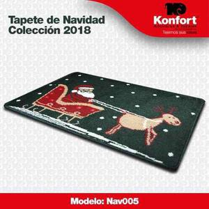 Alfombra Tapete Navideño Konfort 40x60 Mod Nav005