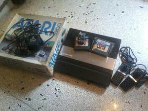 Atari 5200 Con Su Caja Controles Juegos De Coleccion Leer