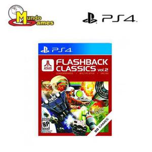 Atari Flashback Classics Juego Ps4 Nuevo Vol 2 Mundogames Co
