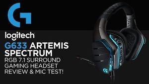 Audífonos Headset Logitech Artemis Spectrum Pc Ps4 Xbox