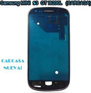 Carcasa Mid.samsung Mini S3 8190 / Gt I820l+ Mica+pega Uv 8c