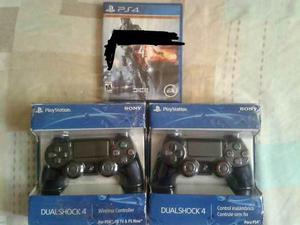 Controles Y Juego Ps4 Play 4