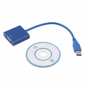 Convertidor Usb A Vga Pc Laptop Tablet Proyector 3.0 Y 2.0