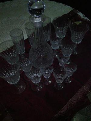 Juego De Copas De Cristal