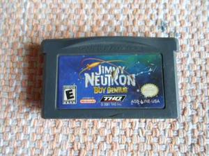 Juego Para Game Boy Advance Jimmy Neutron (boy Genius)