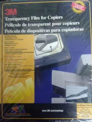 Lamina Acetato Transparencia Para Fotocopiadoras 3m