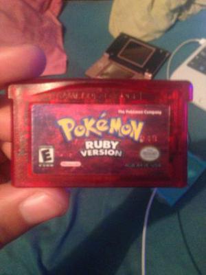 Pokemon Ruby Gba Como Nuevo