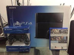 Ps4 Como Nuevo Con 2 Controles Y 3 Juegos