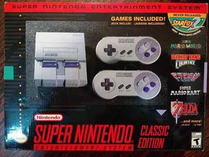 Snes Super Nintendo Edicion Classic 20 Juegos