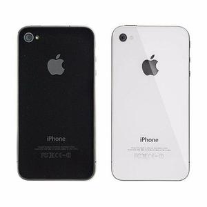 Tapa Trasera Iphone 4s 4 Apple Blanco Negro Nueva Tienda