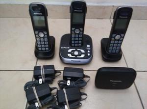 Telefono Inalambrico Panasonic 3 Auriculares