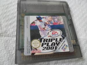 Triple Play 2001 Juego Game Boy Color Original Beisbol