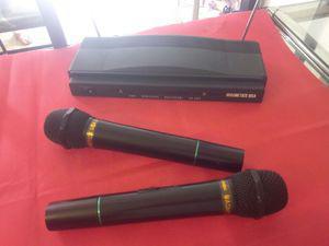 Vendo microfonos inalambricos ideal para karaoke