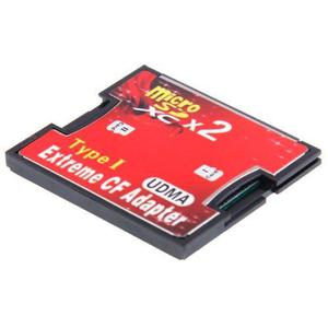 2 Sockets Micro Sd Adaptador Memoria Cf Compact Flash