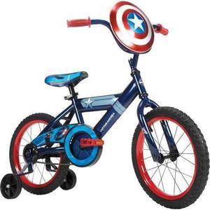 Bicibleta De Super Heroe Spiderman Capitan America Vengadore