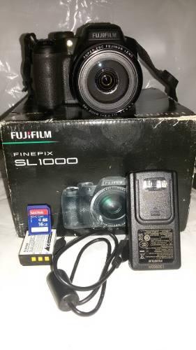 Camara Fujifilm Finepix Sl1000 16mp 50x Zoom + Memoria 16gb