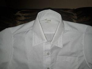 Camisas Blancas Escolares Para Niños (somos Fabricantes)