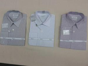 Camisas Doble Puño En Tela Algodon Marca Zignone Originales