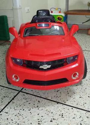 Carro De Bateria Camaro Rojo