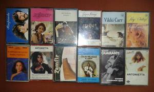 Cassettes Originales De Música Variada De Muchos Géneros