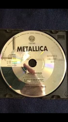 Cd Metallica Enter Sandman Single  Made In Alemania