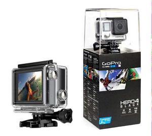 Cámara Goprohero 4 Silver En Caja Con Sus Accesorios Extras