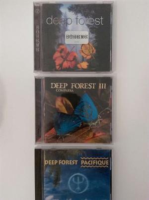 Deep Forest, Comparsa Y Pacifique Cds Originales