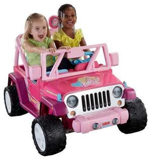 Fisher Price Carro Power Wheels Baribie Para Niñas