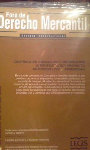 Foro De Derecho Mercantil (6 Revistas)