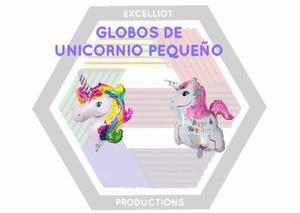 Inflables Globos De Unicornio Pequeño 35cm Al Mayor