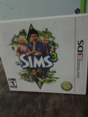 Juego De Ds 3d Los Sims En Su Estuche En Perfecto Estado