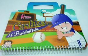 Libro De Dibujo Karoling Chantilly Carlitos Beisbolista