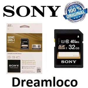 Memoria Para Camara Digital Sdhc Sony 32gb Uhs-i Clase 10
