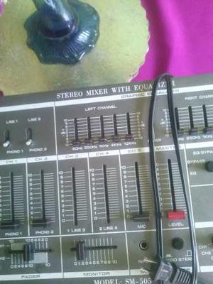 Mezclador Mixer Numark Sm 505