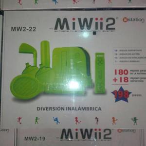 Mi Wii 2 Con Mas De 51 Juegos Interactivos (blanco)