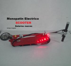 Monopatin Electrico Scooter, Baterias Nuevas